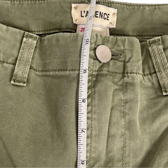 L’Agence Jem High Rise Utility Trouser Pants in Brigade Green womens Size 28 - Picture 8 of 9